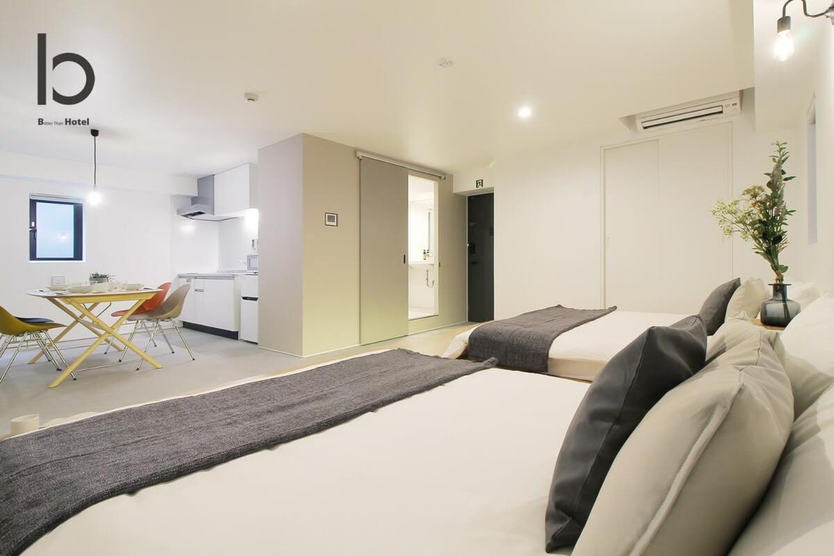 Bhotel Heiwaodori 302 - Huge Apt In Famous Hiroshima Dori For 6P Exterior foto